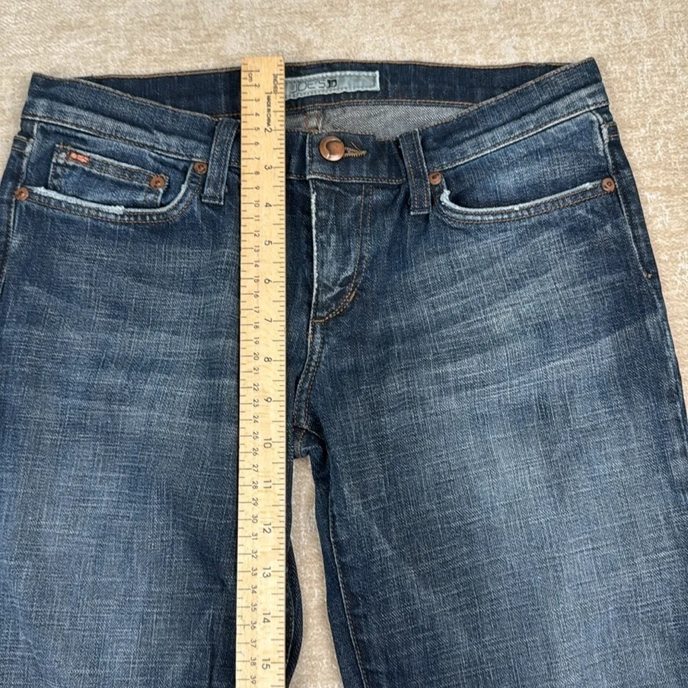 Joes Jeans Cigarette Fit Kimmy Wash Denim Mid Rise Inseam Size W29 - Picture 3 of 6